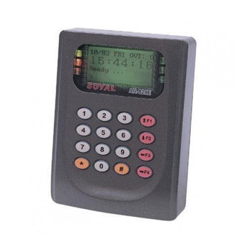 SOYAL AR829EB, LCD-s kültéri olvasó, kód