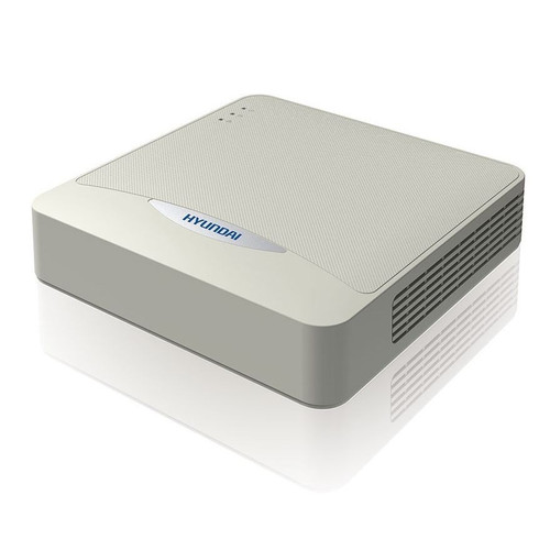 HYUNDAI HYU-523N NVR POE, okos videó rögzítő, 4*4.0MP IP kamera rögzítő, 4db POE Port, H.265+ NVR, német Cloud szolgáltatással